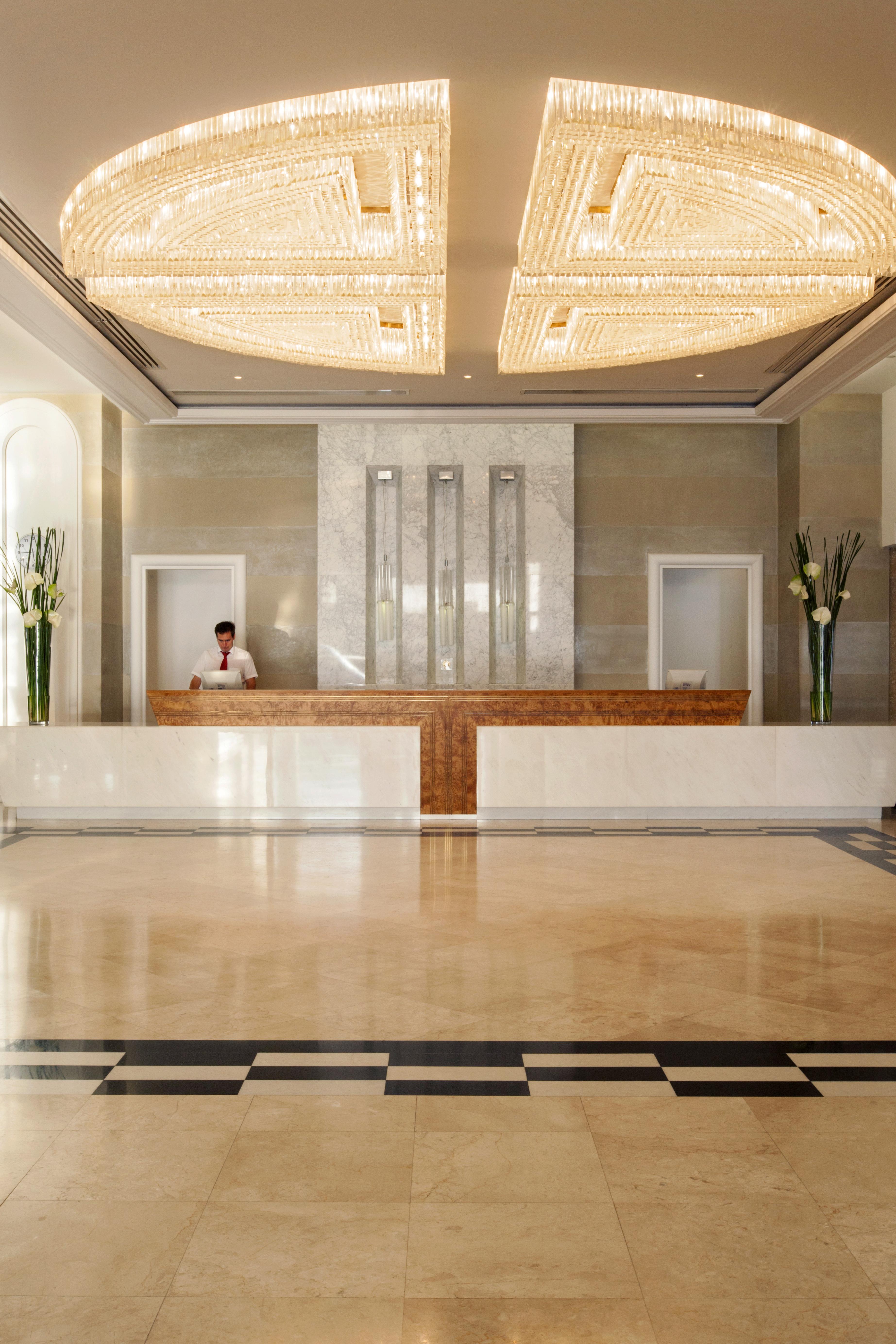 Electra Palace Rhodes Ialysos (Rhodes) Exterior foto The lobby of the hotel