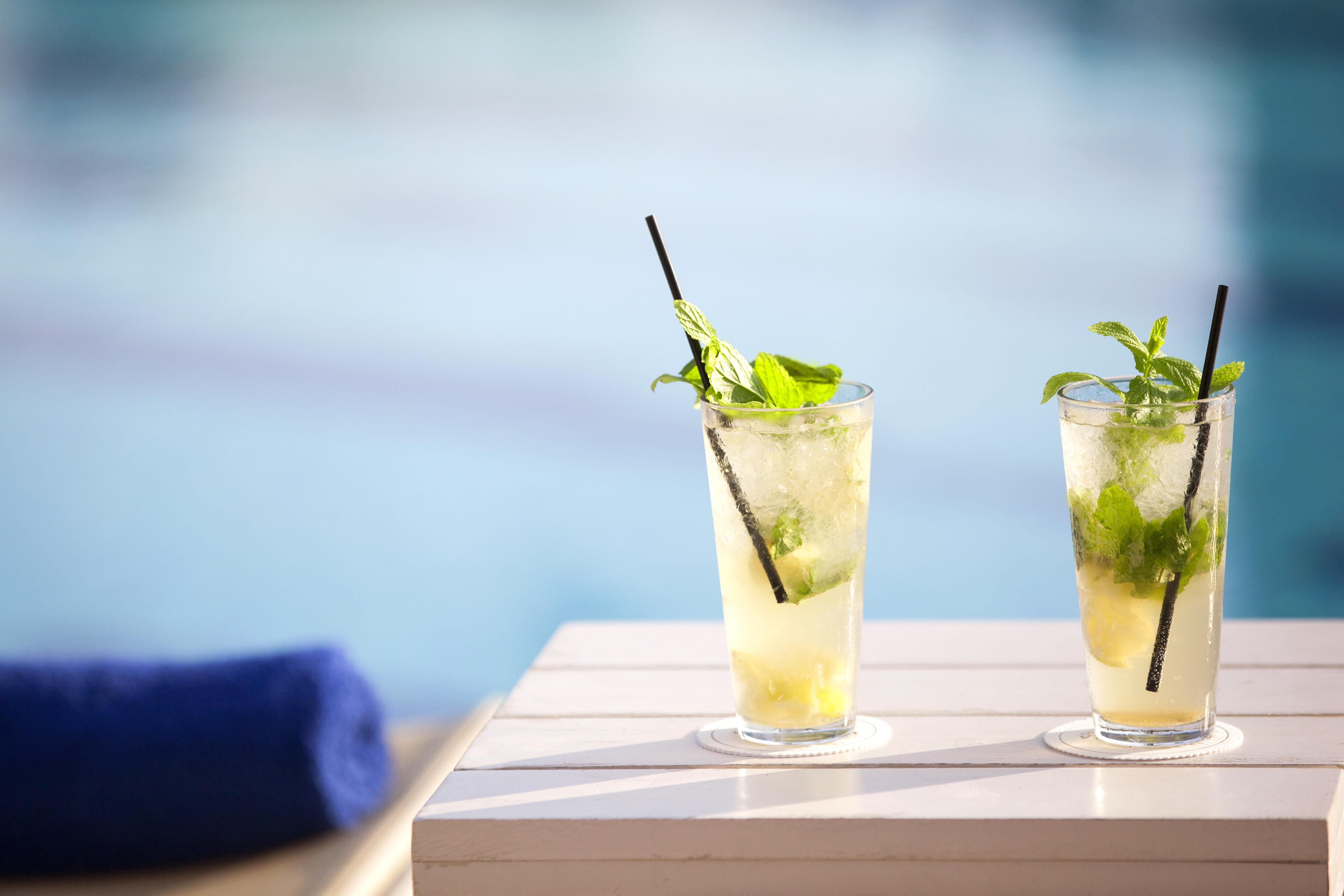 Electra Palace Rhodes Ialysos (Rhodes) Exterior foto Two glasses of mojito